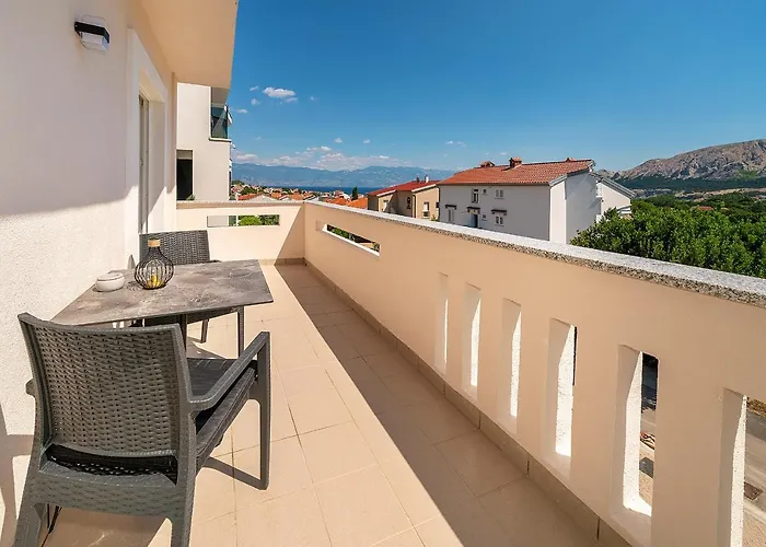 Gerta With Terrace Apartmán Baška
